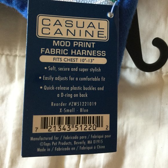 Dog Harness Size XS NEW WITH TAG - Picture 4 of 8